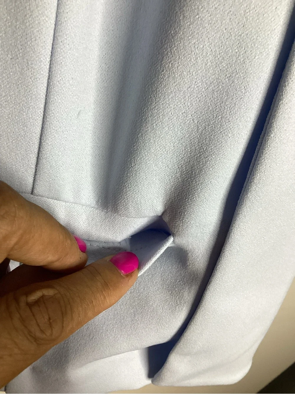 Anne Klein Pale Blue Open-Front Blazer Jacket M